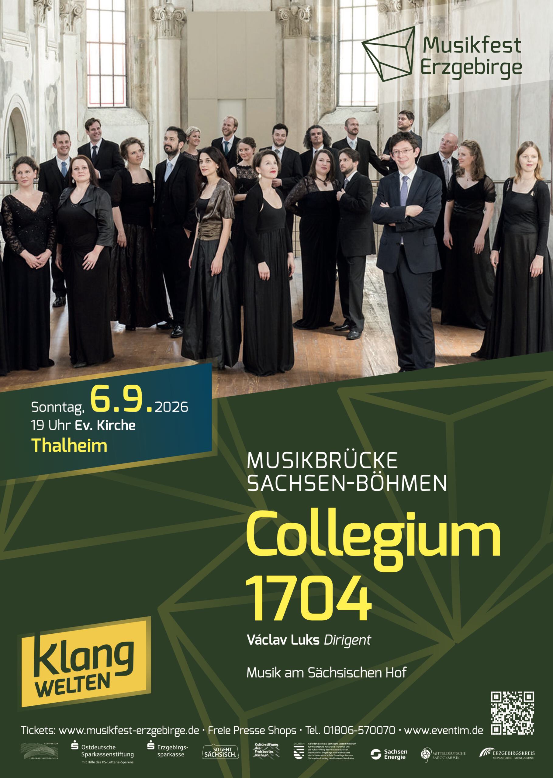 Musikfest Erzgebirge Collegium 1704