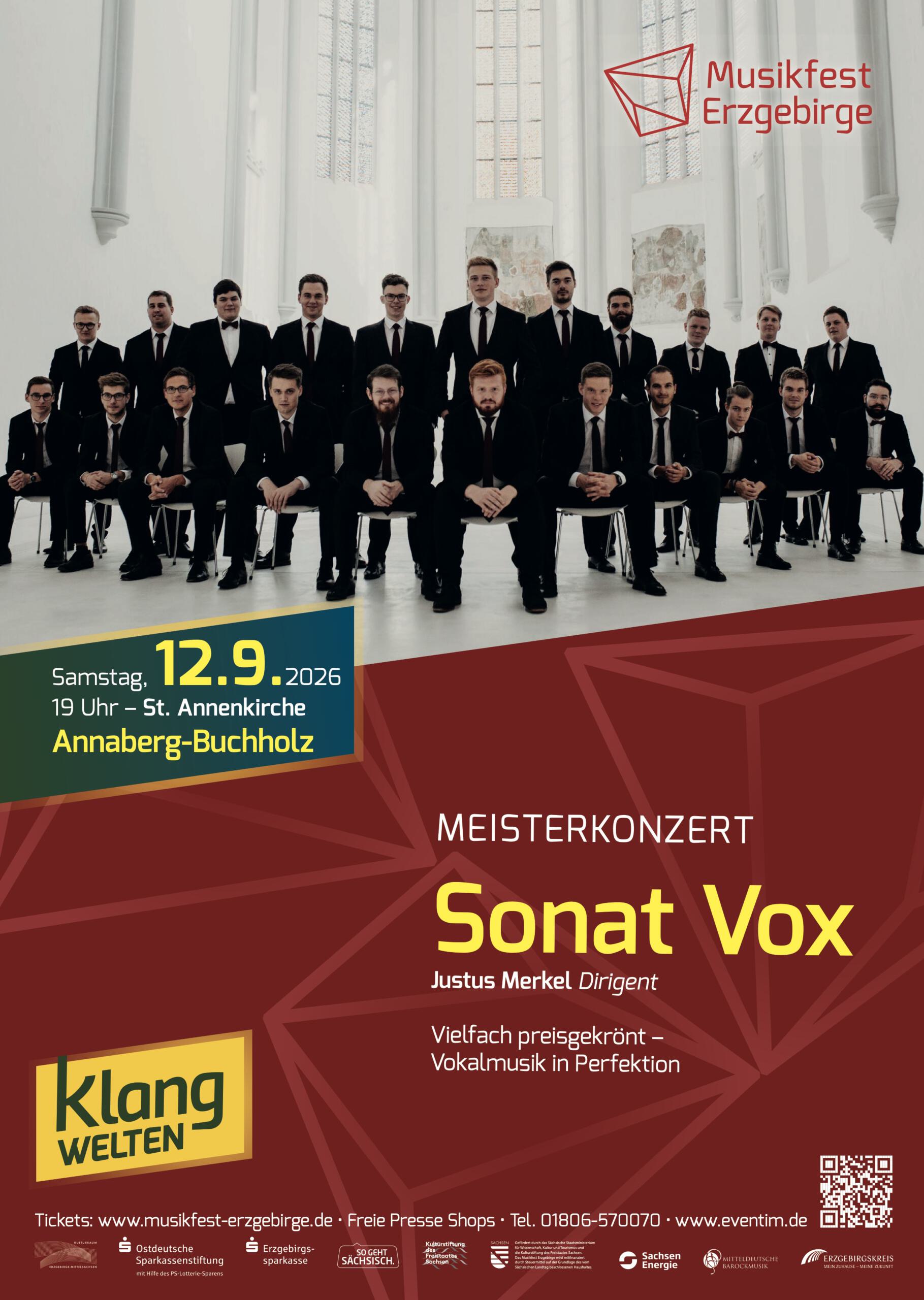 Musikfest Erzgebirge Sonat Vox