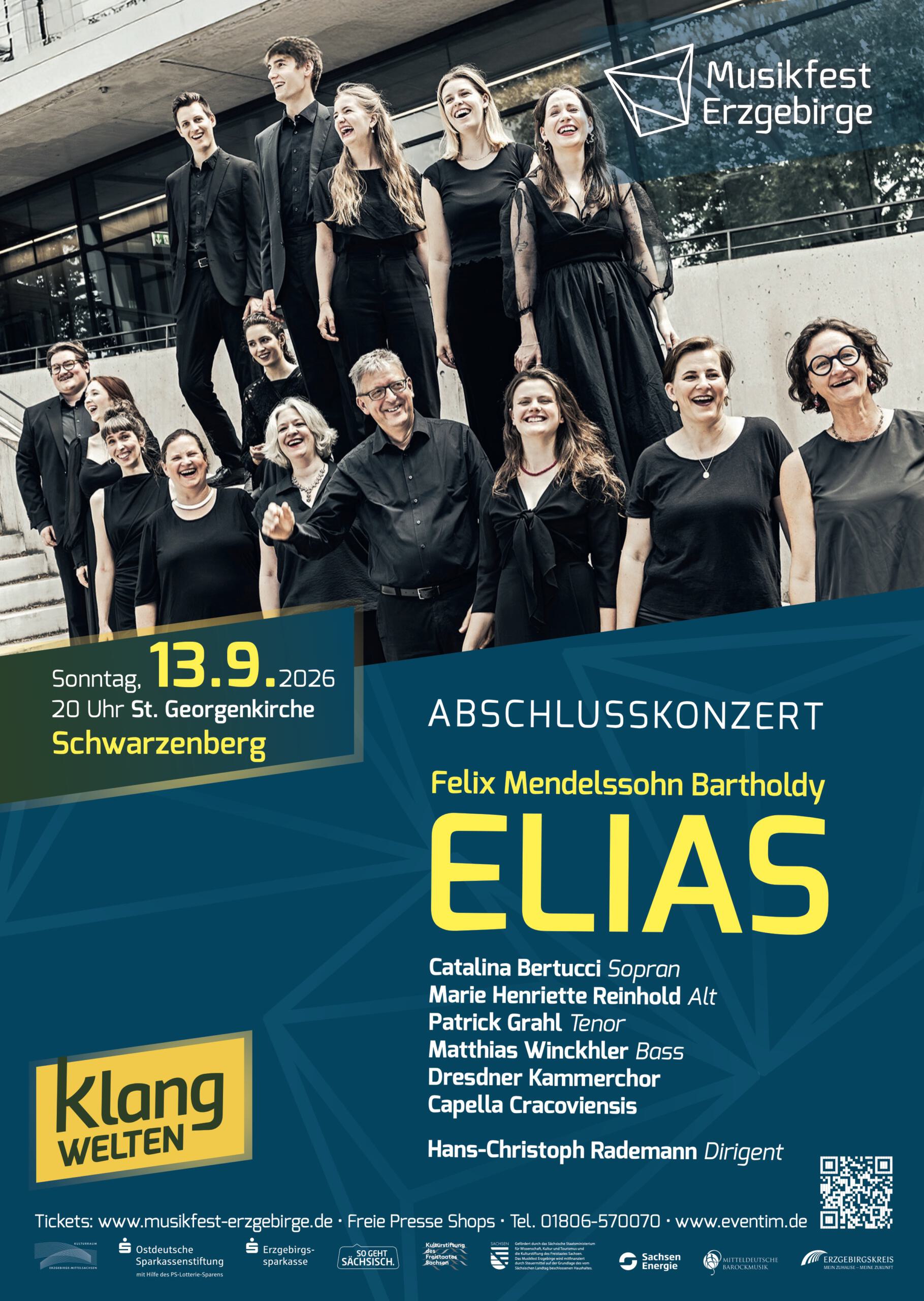 Musikfest Erzgebirge Abschluss Elias